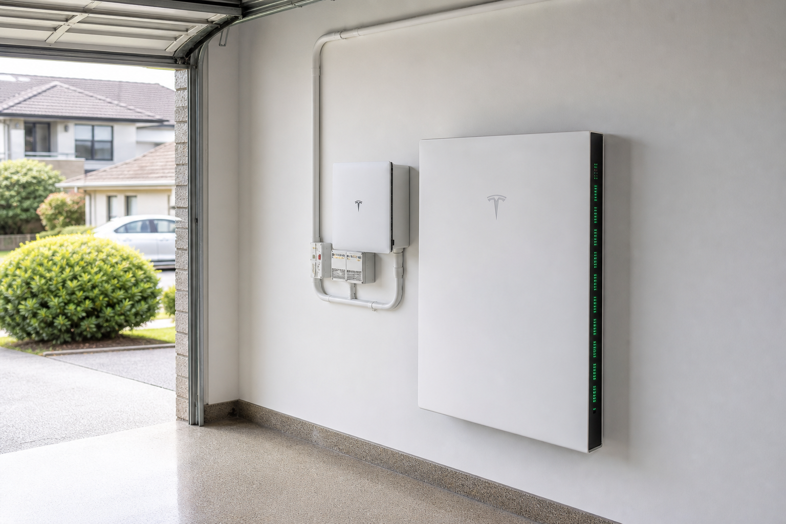 Tesla Powerwall 3 installed in Sydney garage - Interactive Solar