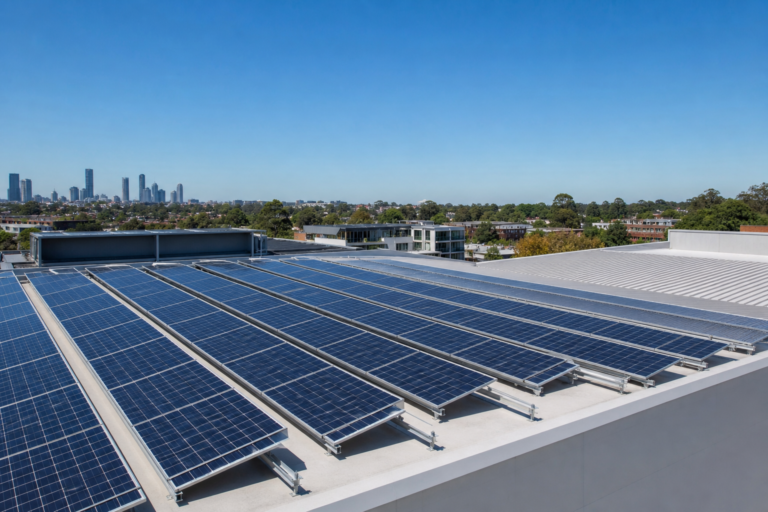 Business solar installation Sydney - commercial rooftop solar panels